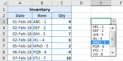 12 b dropdown sample