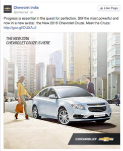 Chevrolet india