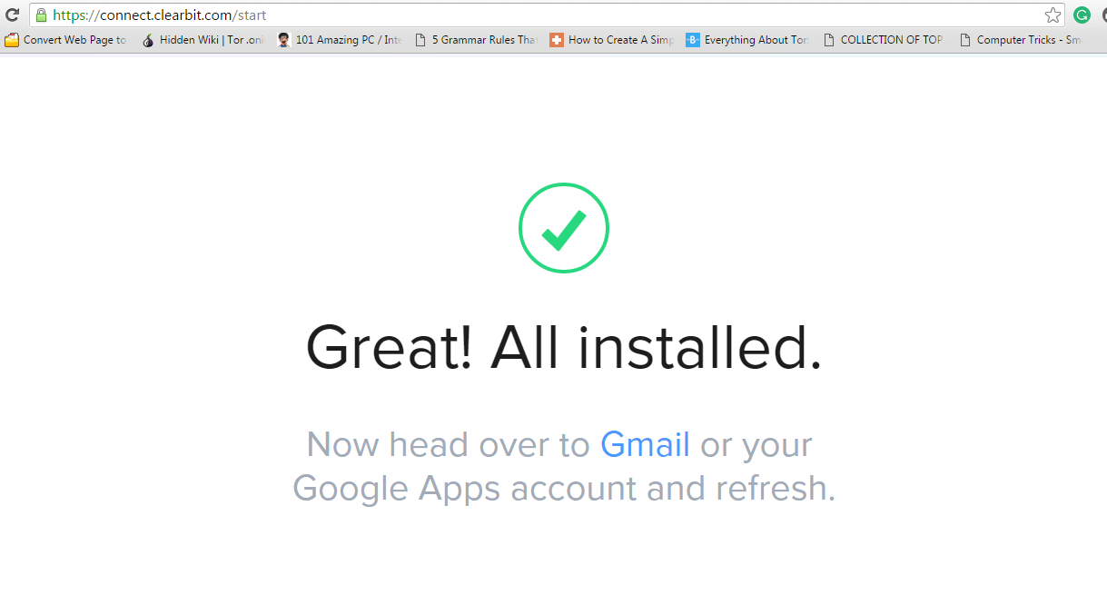Google chrome extension