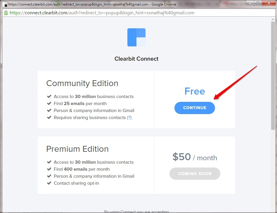 Google chrome extension