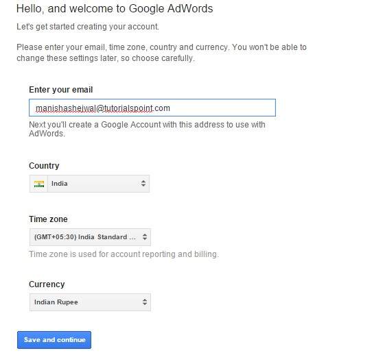 Google adwords tutorial