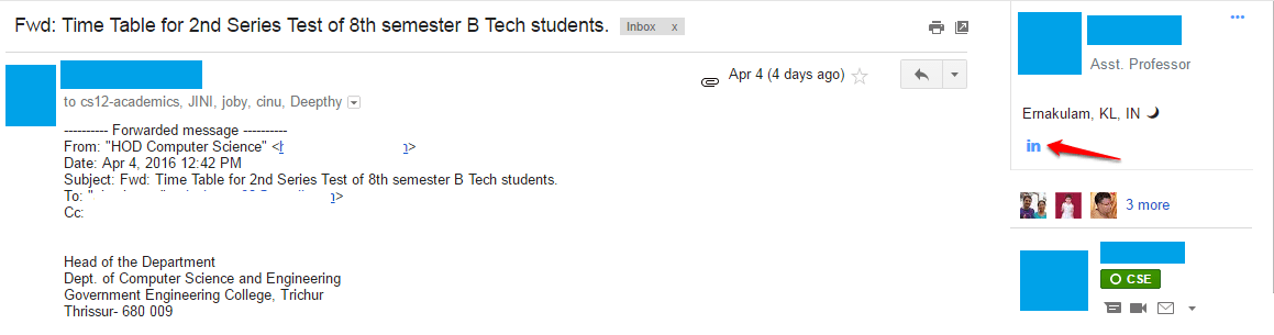 Google chrome extension