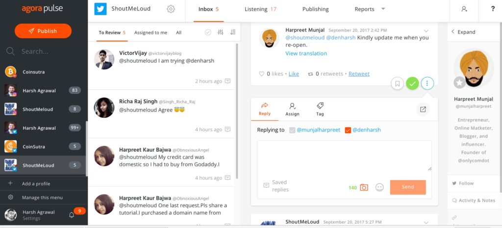 Twitter marketing tools