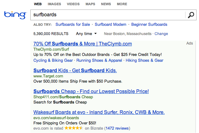 Bing ads in digital advertising