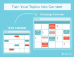 Detailed content calendar