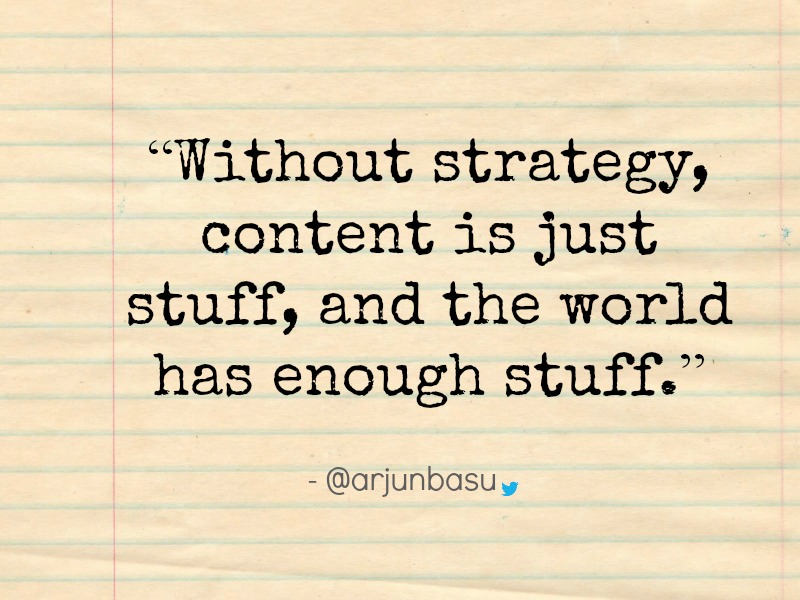 Content strategy