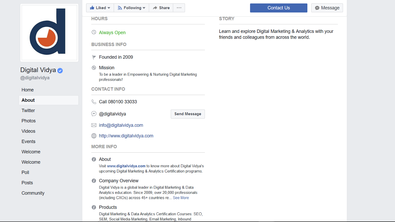 Learn facebook marketing