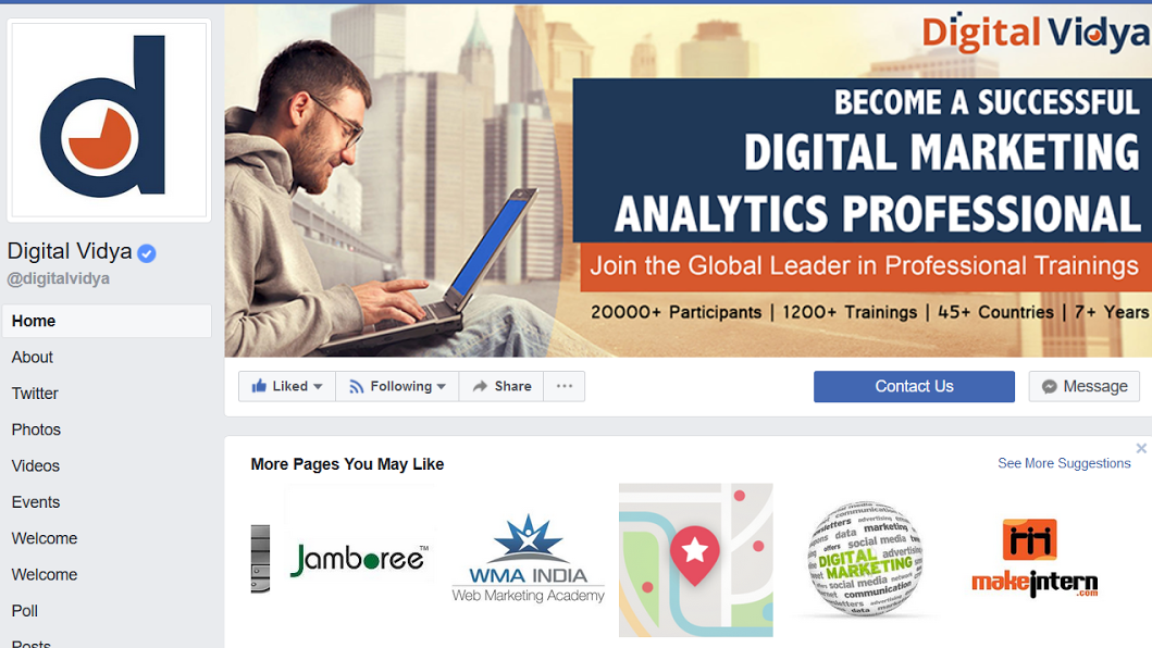 Learn facebook marketing