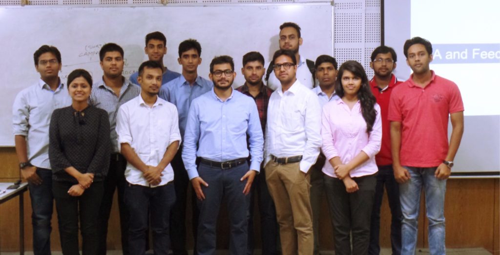 Shahnawaz khan with students iit roorkee