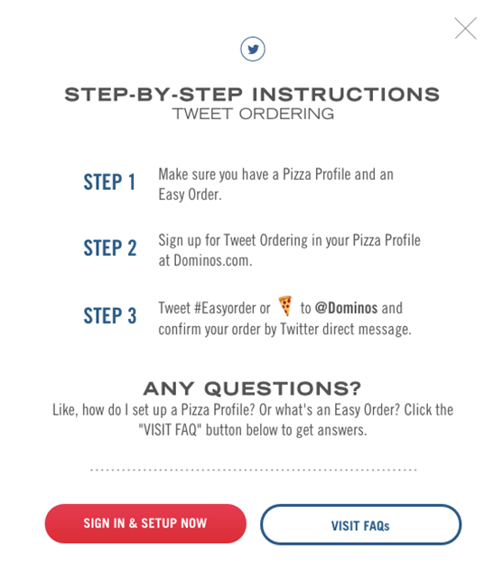 Domino's likes & orders