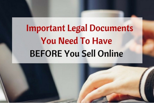 Establish e-commerce business legally