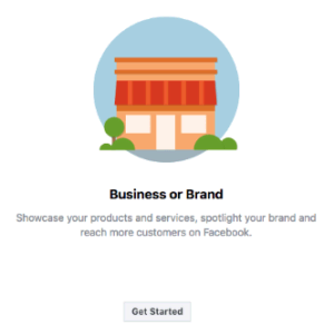 Facebook business page