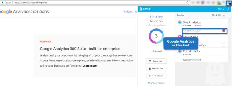 Google analytics tools