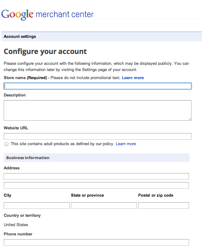 Online shopping campaign