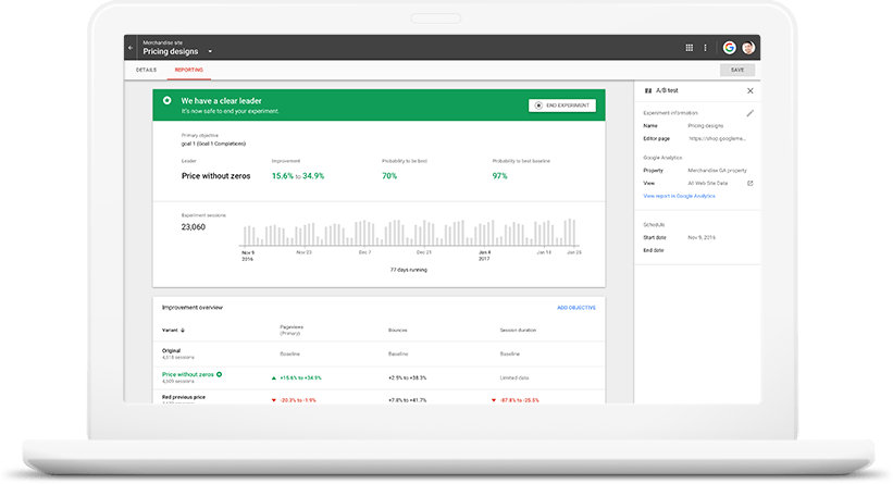 Google optimize source google