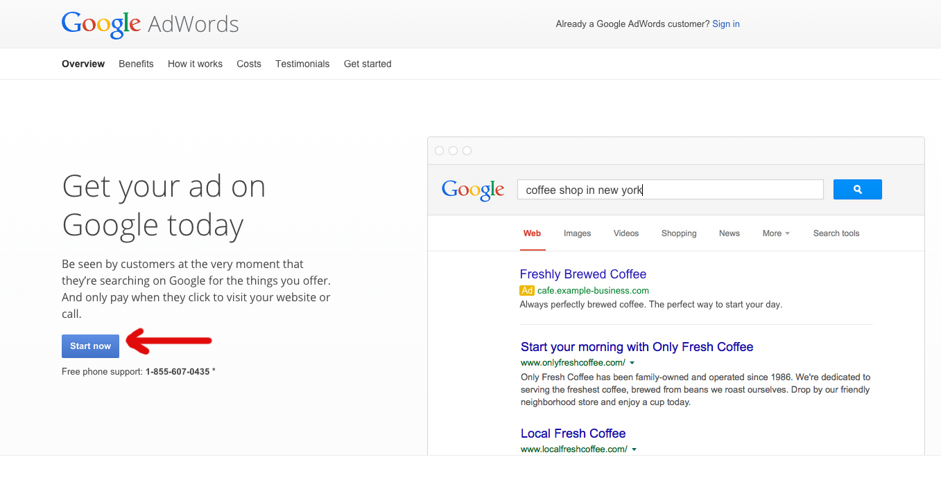 Earn money from google adwords