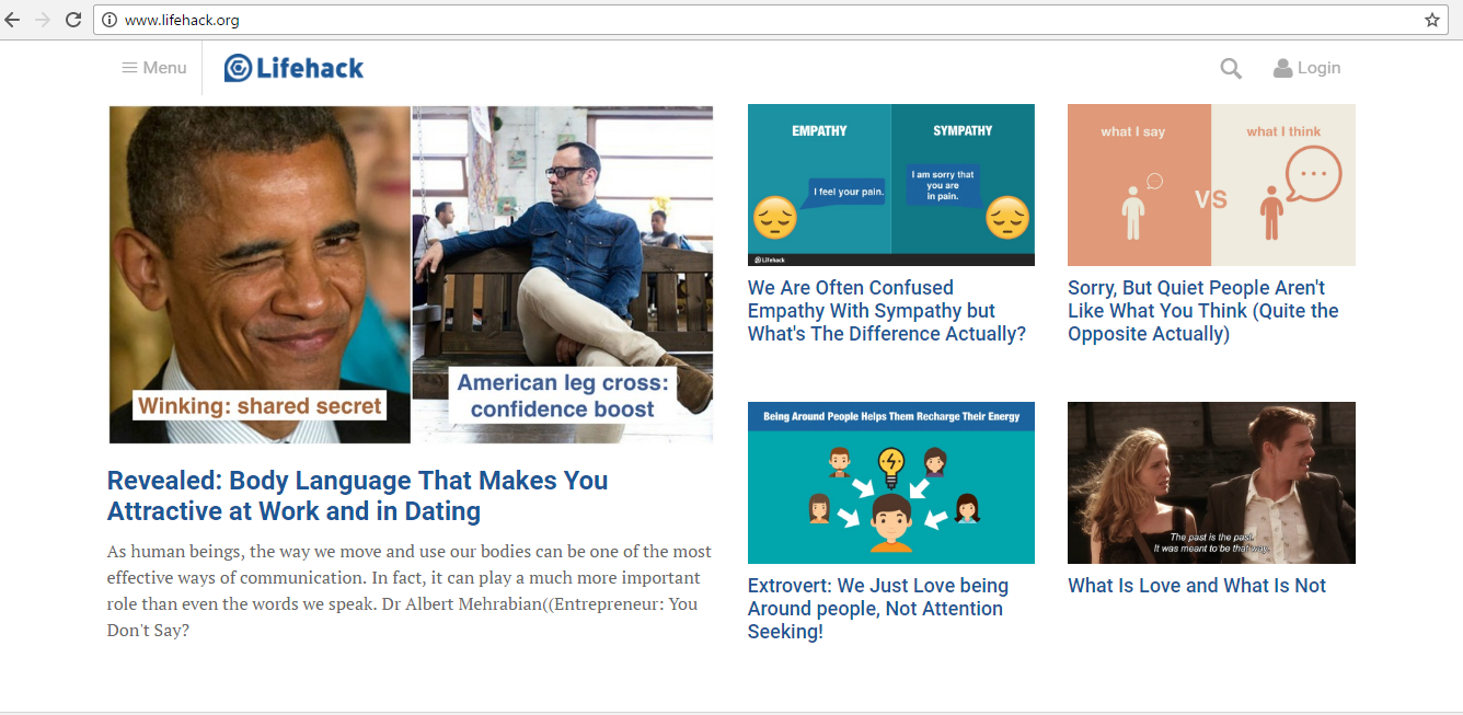 Source: http://www. Lifehack. Org/