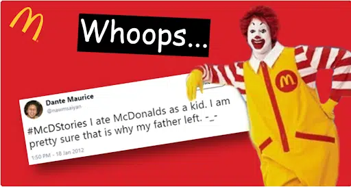 Mac donald failed campaign