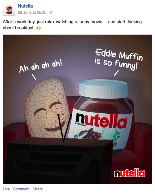 Nutella fb