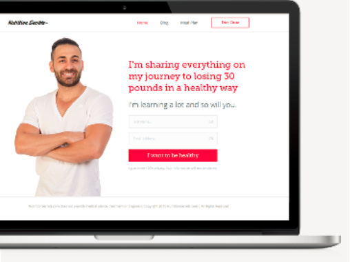 Nutrition secrets screenshot