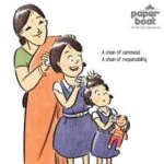 Paper boat illustration