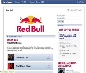 Redbull-facebook
