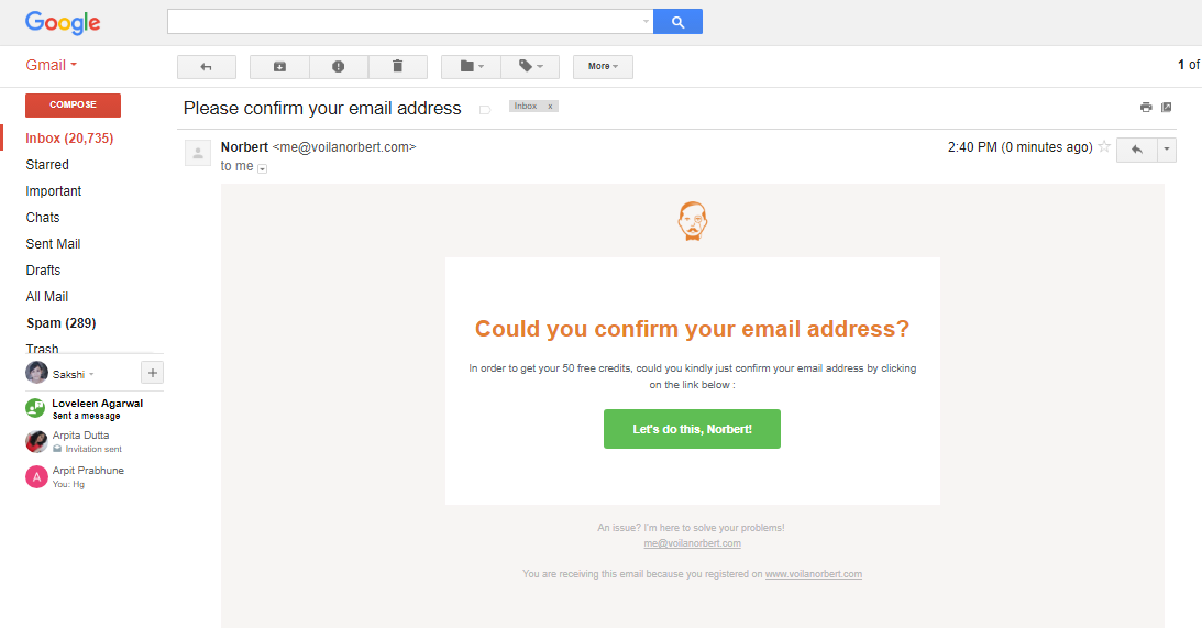 Google chrome extension