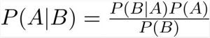 Bayes theorem