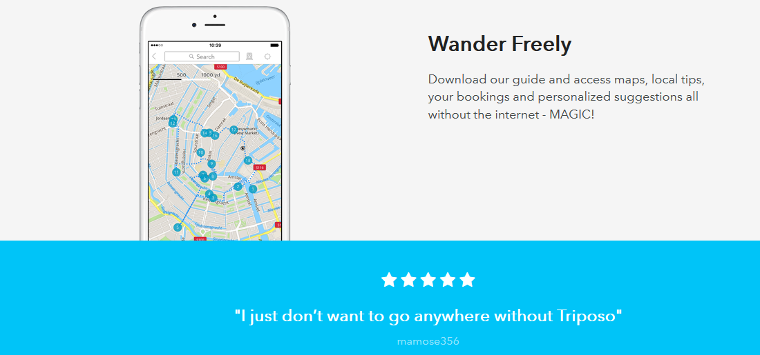 Mobile marketing for travel -triposooffline