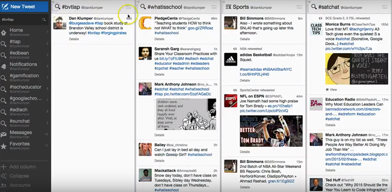 Social media management tools