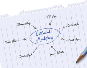 Bigstock outbound marketing 9086530