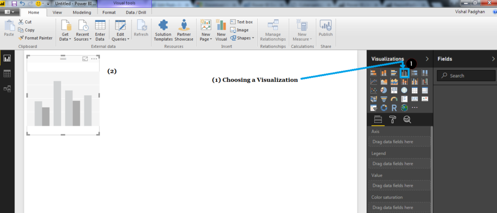 Choose visualization