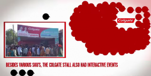 Colgate booth