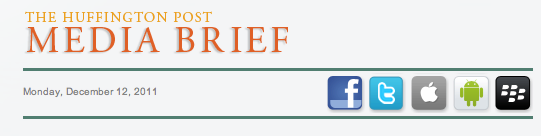 Djw huffington post media brief email social connections icons