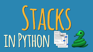 Stacks in python