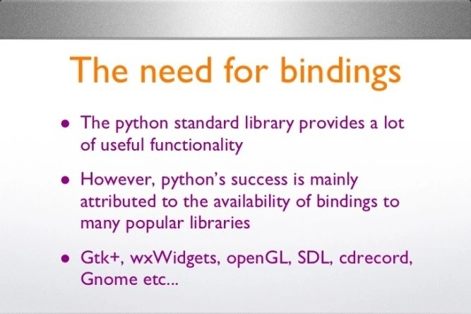 Extending python with ctypes