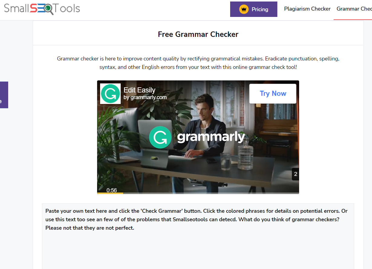 Grammar checker