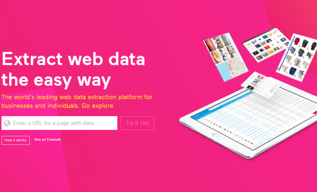 Data extraction tools 