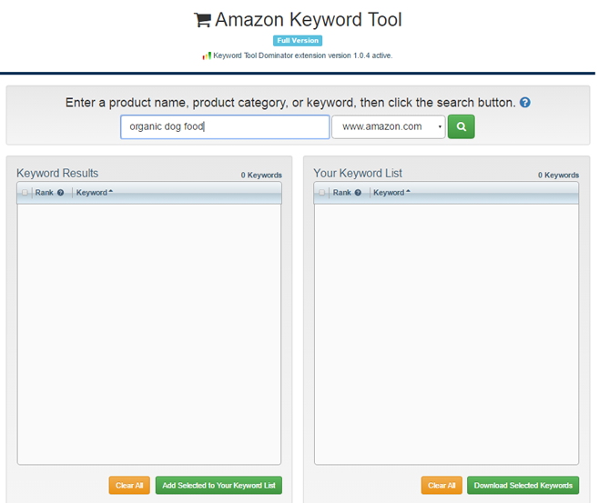 Keywordtooldominator
