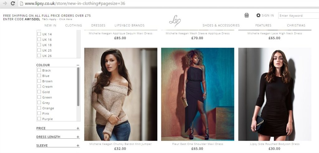 Models from different ethnic backgrounds