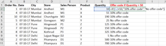 Data analytics using excel