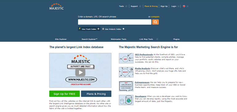 Search engine optimization tools