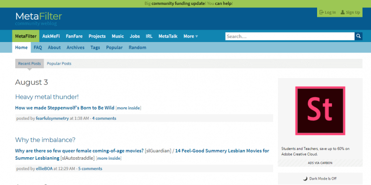 Social bookmarking sites
