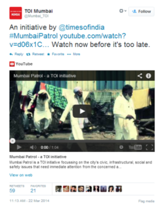 Mumbai patrol tweet pic