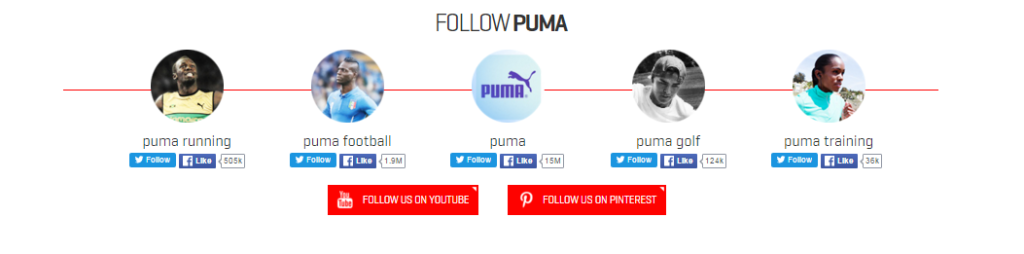 Puma categories