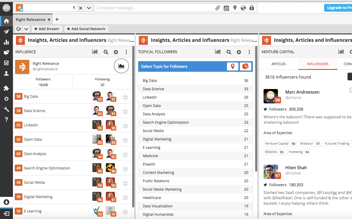 Influencer marketer finder tool