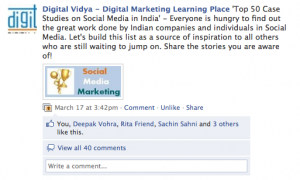 Social media success stories