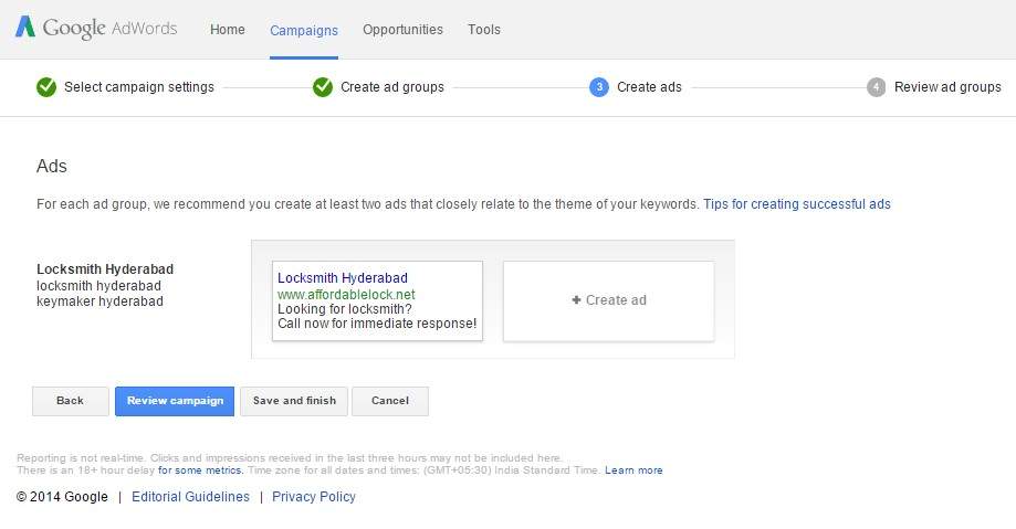 Google adwords tutorial