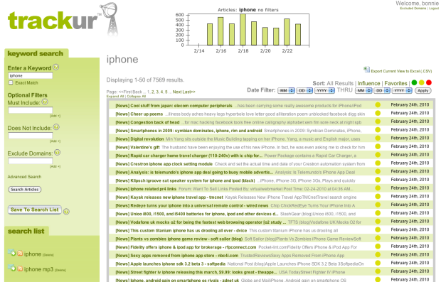 Online reputation management services