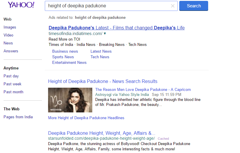 Yahoo-deepika